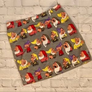 Snow White & The Seven Dwarf's Mini Skirt
